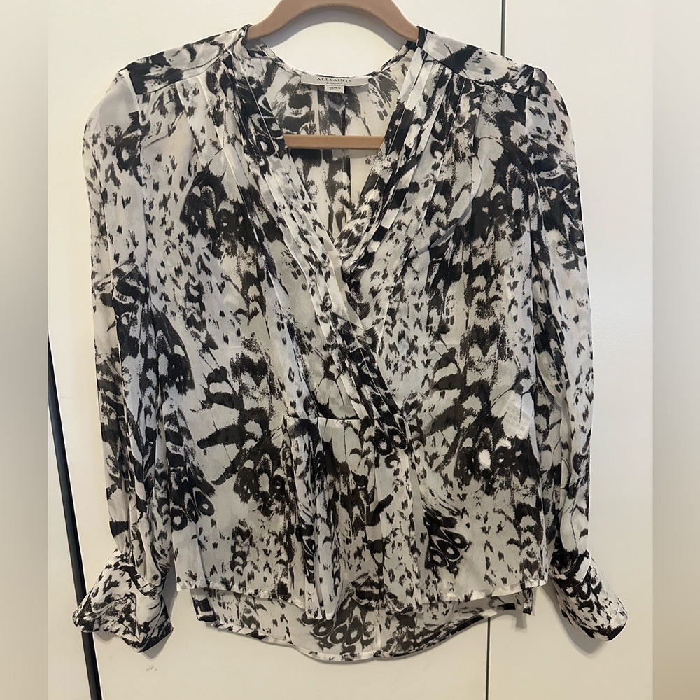 All Saints Blouse like new condition